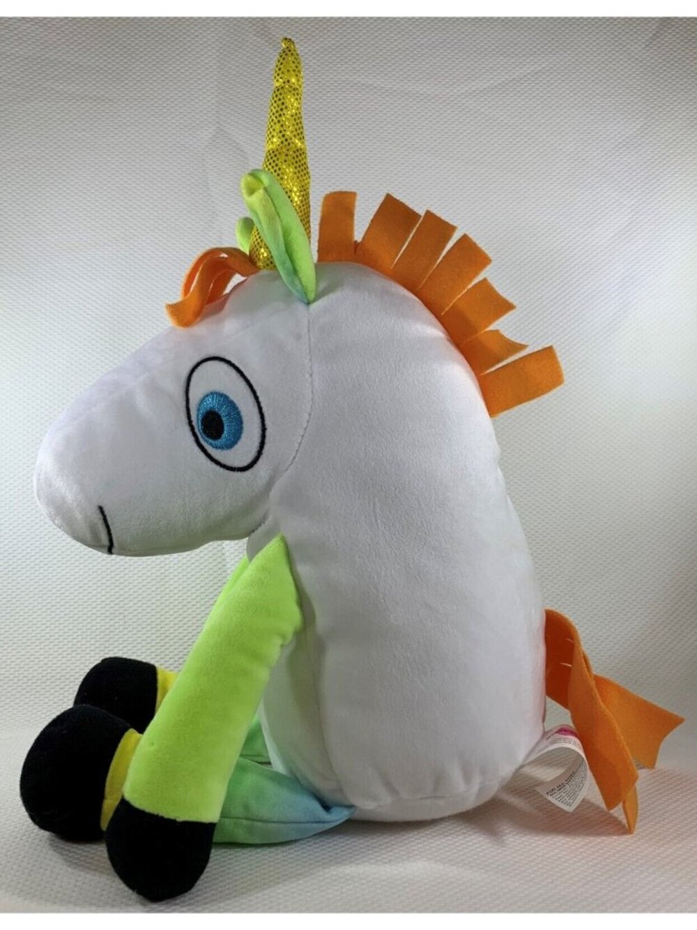 Bob Shea Unicorn Plush 15" Kohls Cares Colorful Whimsical Sparkles Stuffed Toy